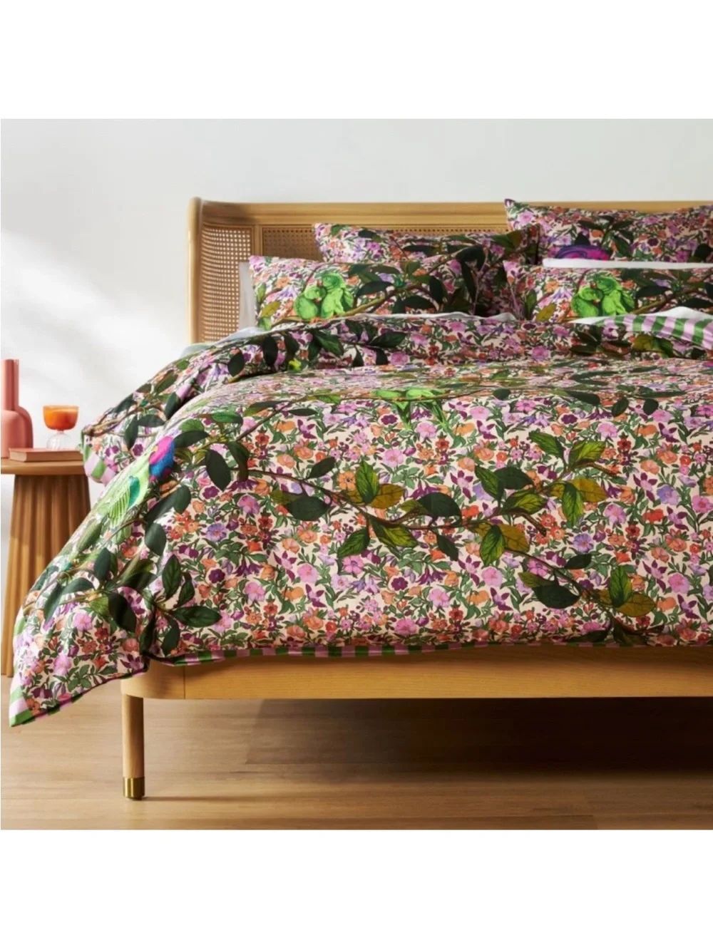 NWOT Maeve Organic Cotton sateen King Duvet Cover